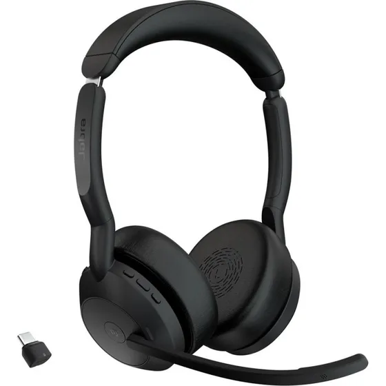 Jabra Evolve2 55 MS Stereo trdls hretelefoner, sort