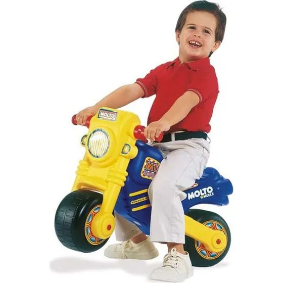 Moltó Cross Classic gåbil 63 cm, blå/rød