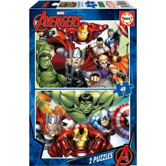 Educa Avengers puslespil 2x48 brikker