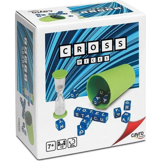 Cayro Cross Dices  bogstavsterninger til ordleg