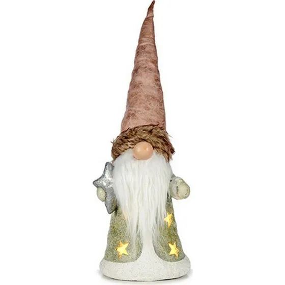 Krist+ JGK8H19063 trold med stjerner, grå/pink 18,8×54×21 cm