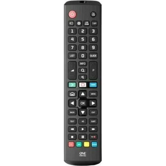 One For All URC4911 fjernbetjening til LG TV, sort