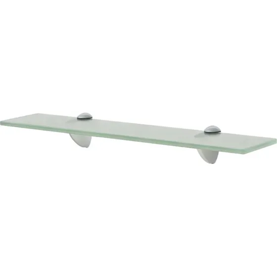 vidaXL svævehylde i hærdet glas 50x10 cm 8 mm
