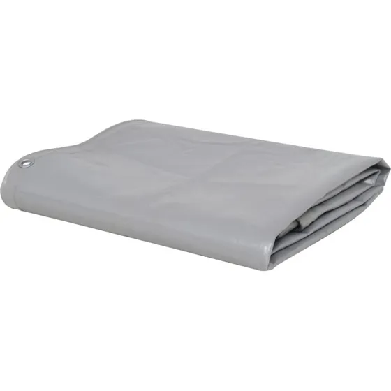 vidaXL presenning 650 g/m 4x7 m, gr