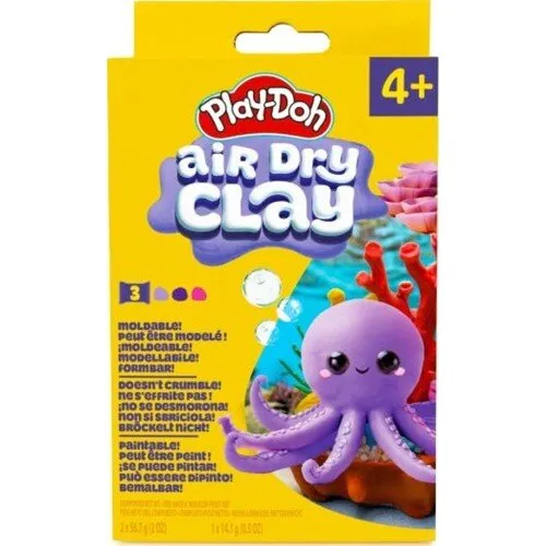 Play-Doh Air Dry Clay - Octopus (5 farver)
