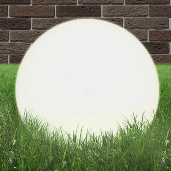vidaXL LED-kuglelampe 50 cm PMMA - hvid, E27