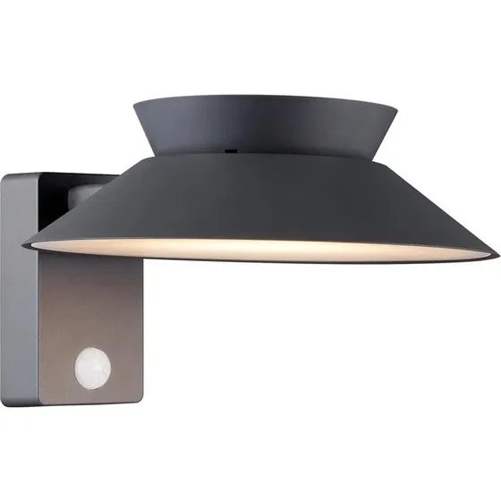 Nordlux Justina Solar udendrs vglampe, antracit