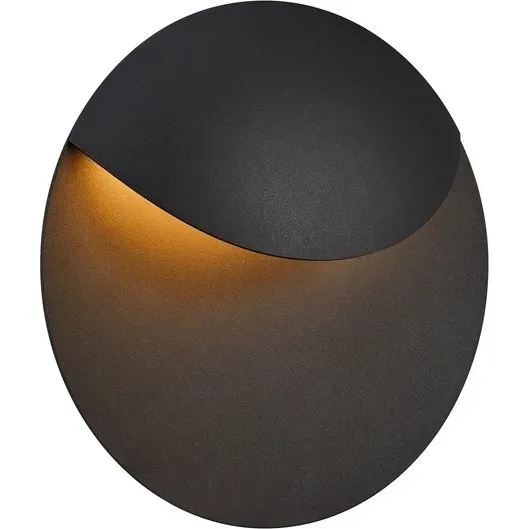 Nordlux Valopin LED udendrs vglampe Seaside, sort