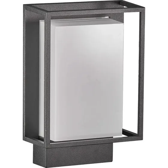 Nordlux Nestor Vglampe Sort  Integreret LED, IP44