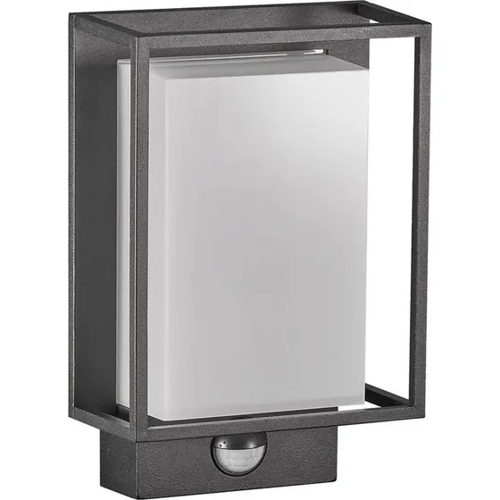 Nordlux Nestor Vglampe med sensor, sort