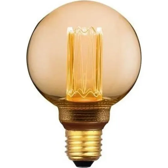 Halo Design LED Mini Globe G80 5W E27 3-trins dmpbar Amber 1800K