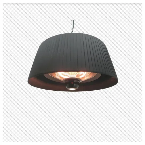 Hortus Terrassevarmer Loft 1800W Halogen m/Remote Sort