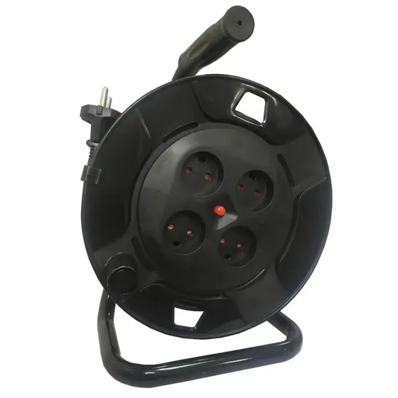 NQ Kabeltromle 4-udtag H05VV-F 2x1,0 25 m