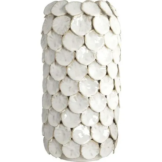 House Doctor Dot Vase - Hvid 30 cm
