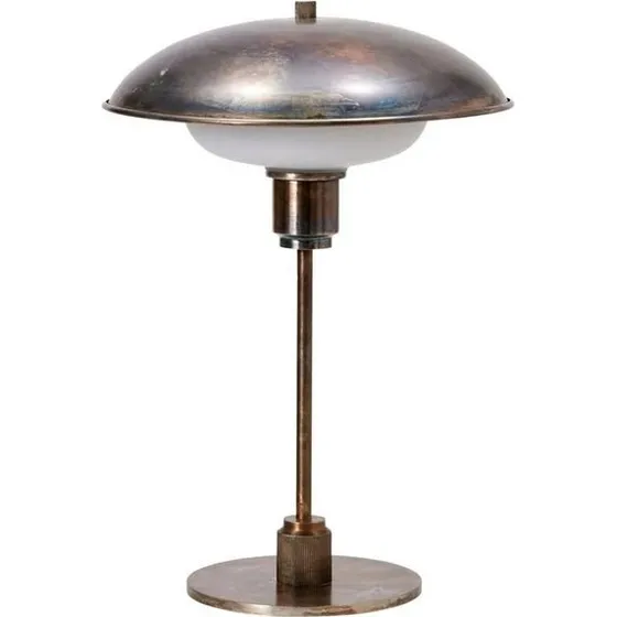 House Doctor Boston Bordlampe Antique Brown H42 cm
