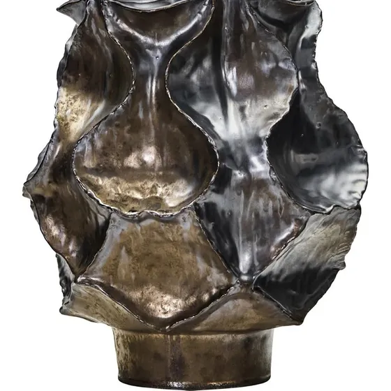 House Doctor Waves vase 34 cm - gr sten