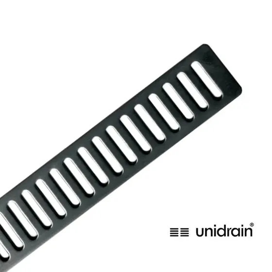 Unidrain Rist Column 1000 mm brstet rustfrit stl