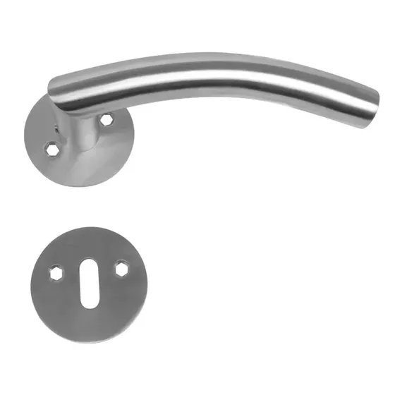 Home-it Dørgreb B-greb Ø19 mm rustfri stål, fast roset