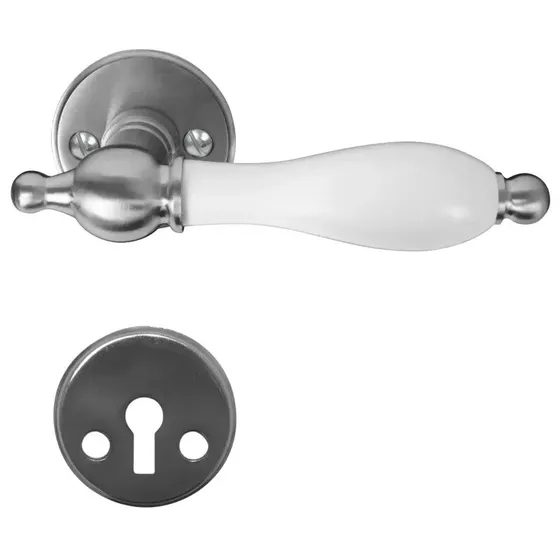 Home-it Drgreb 13390 mat krom/hvid (3045 mm)