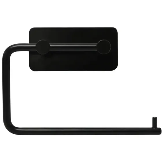 Home-it selvklbende toiletpapirholder matsort 15,5x10,5x3 cm