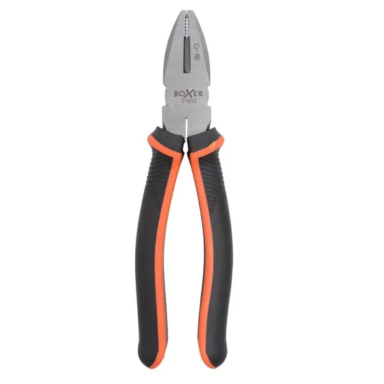 Boxer Kombinationstang 190 mm  krom-vanadium, sort/orange