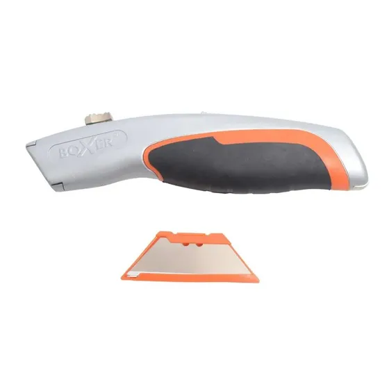 Boxer Hobbykniv m. magasin og 5 SK5 trapezblade