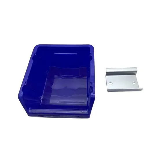 Work-it blå opbevaringskasse til værktøjstavle 12×11,5×7 cm