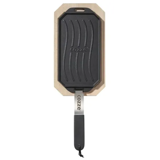 Cozze vendbar stbejernspande 165x330 mm med bordskner