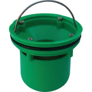 Maxiflex universal indbygningsvandls, grn PP til 75/110 mm