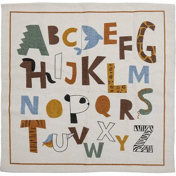 Bloomingville Memmo Gulvtppe 110x110 cm - Natur