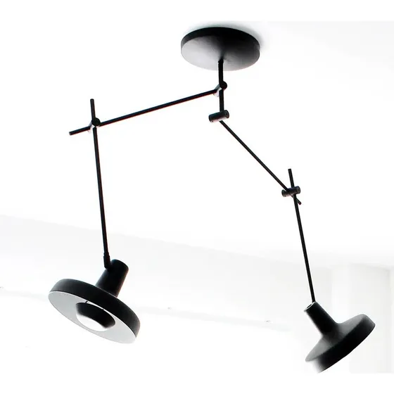 GRUPA Arigato Loftlampe Dobbelt - Sort