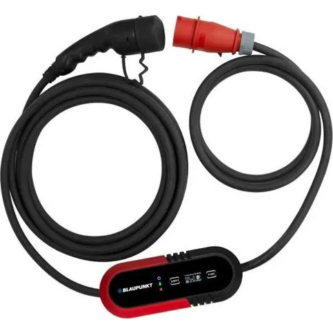 Blaupunkt P3P6MT2 6 m Type 2 brbar oplader, 11 kW (3-faset)