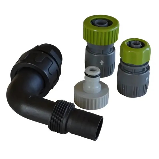 AL-KO 1" vinkelstuds med fitting til trykpumpe