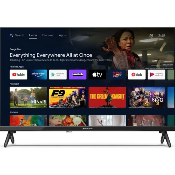 SHARP 24FH2EA 24" Android TV (frameless)