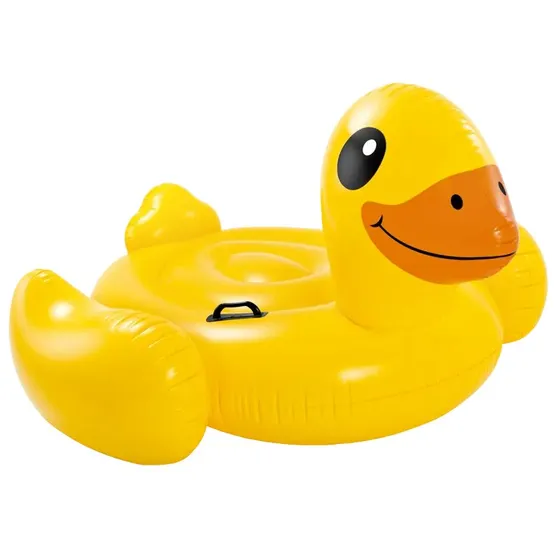 Intex Oppustelig Ride-on And 147x147x81 cm, Gul