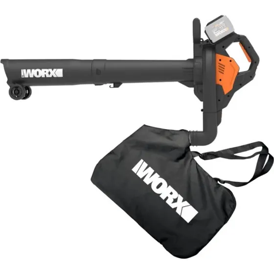 Worx WG583E 335 km/t lvblser/suger 2x20V (Solo)