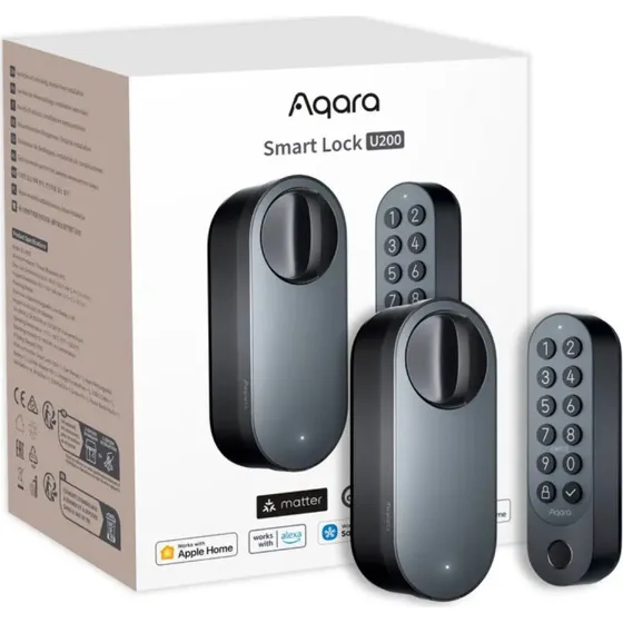 Aqara Smart Lock U200 Kit  Sort