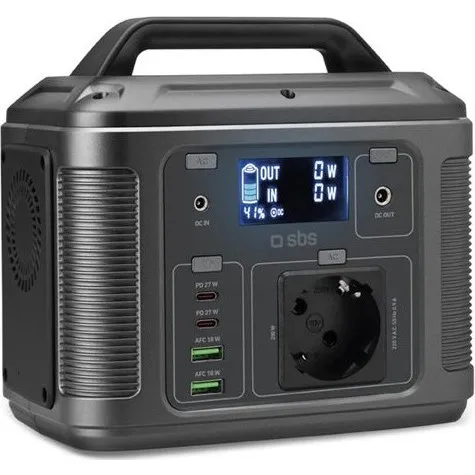 SBS Portable 200W ladestation 50.000 mAh  Sort