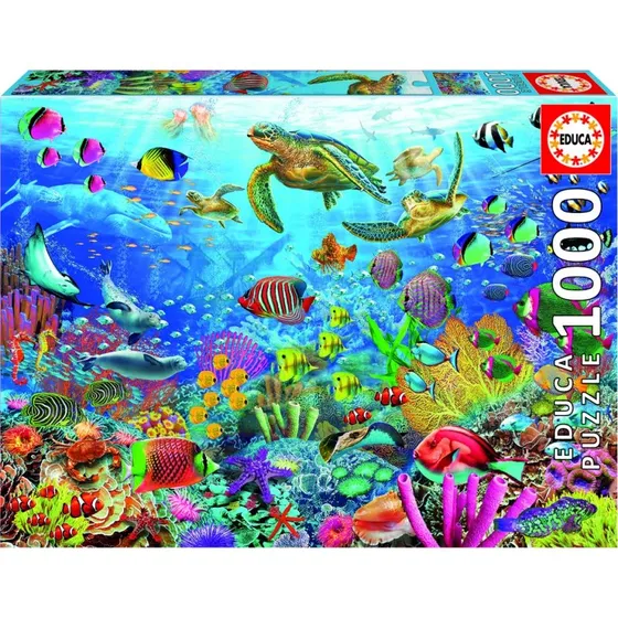 Educa Tropical Fantasy Turtles 1000 brikker
