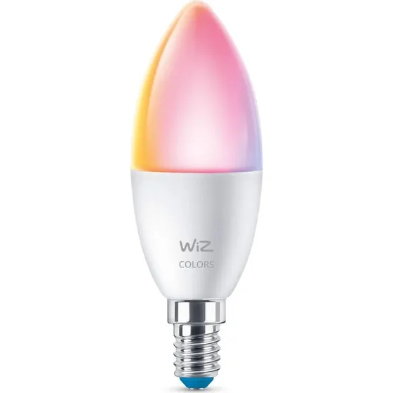 WiZ Smart LED E14 Crown (4,9W/40W) Farve & justerbar hvid