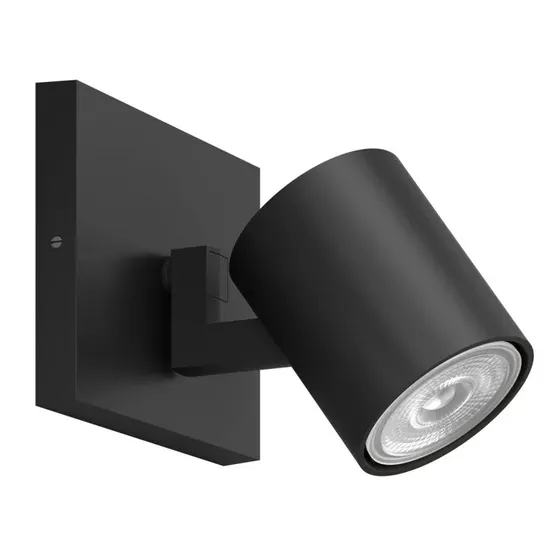 Philips Runner single spot sort 1x20W 230V