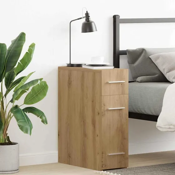 vidaXL Apotekerskab Artisan eg 20 x 45,5 x 60 cm (konstrueret tr)