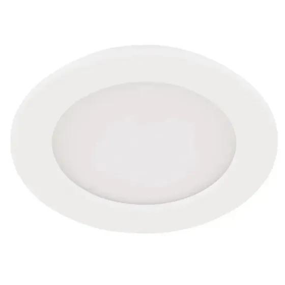 EGLO Fueva 5 indbygningsspot Ø117 5,6W 3000K 3-trins dæmp Hvid