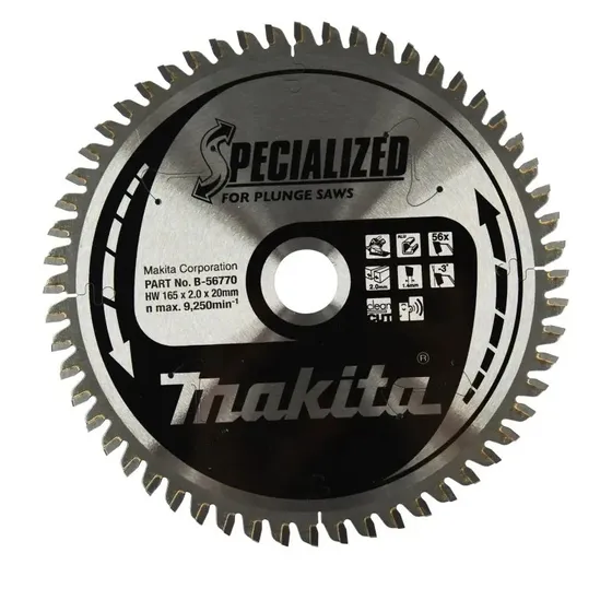 Makita HM-savklinge 16520 mm, 56 tnder (B-56770)