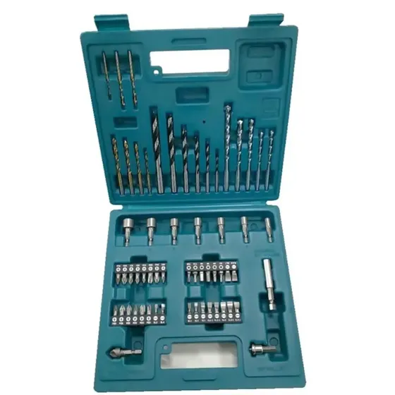 Makita E-11829 Bor- & bitst 60 dele bl/slv