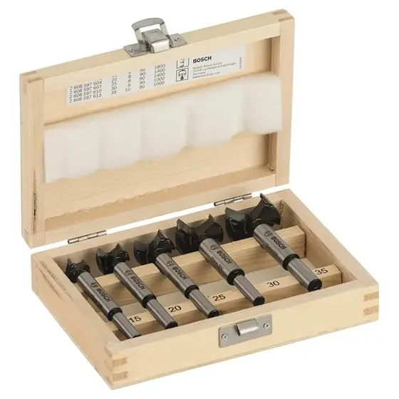 Bosch Kunstborst hrdmetal 5 dele 15-20-25-30-35 mm