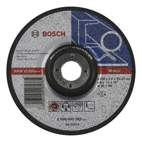 Bosch Skrubbeskive Expert for Metal 150x22,2x6 mm K30
