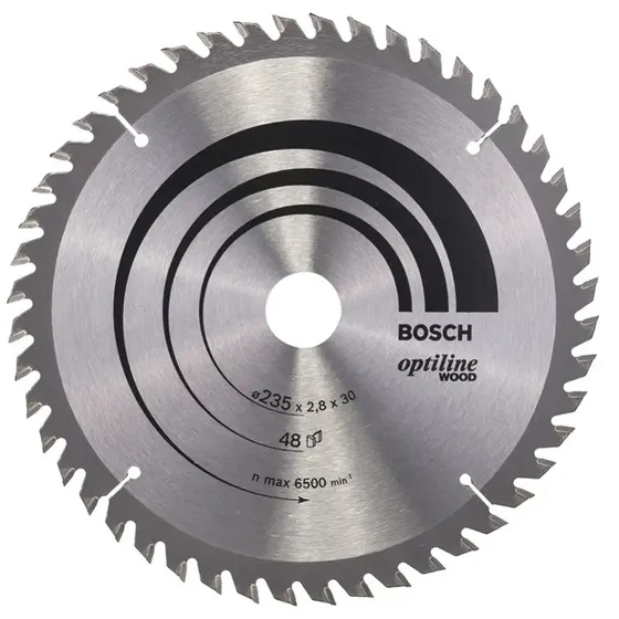 Bosch Optiline Wood rundsavsklinge 235x2,8x30 mm 48T
