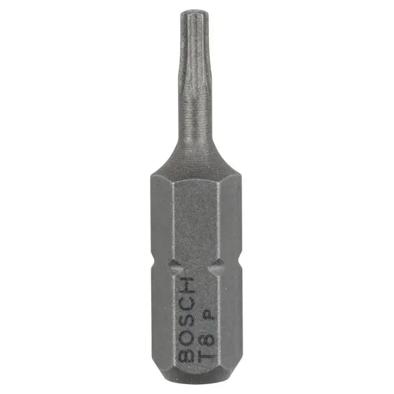 Bosch T8 skruebit 25 mm, ekstra hrd, 3 stk (1/4" skaft)