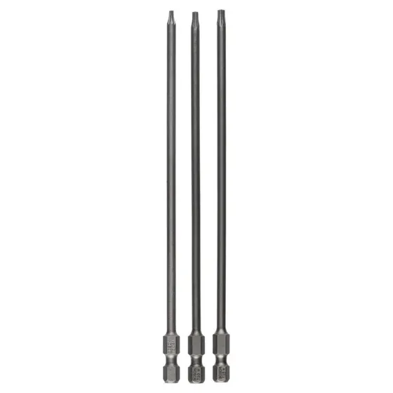 Bosch 3 dele Skruebitsæt ekstra hård Torx T8/T10/T15 152 mm